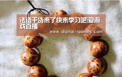 法语干货来了快来学习吧|爱游戏直播(图3) 爱游戏官方